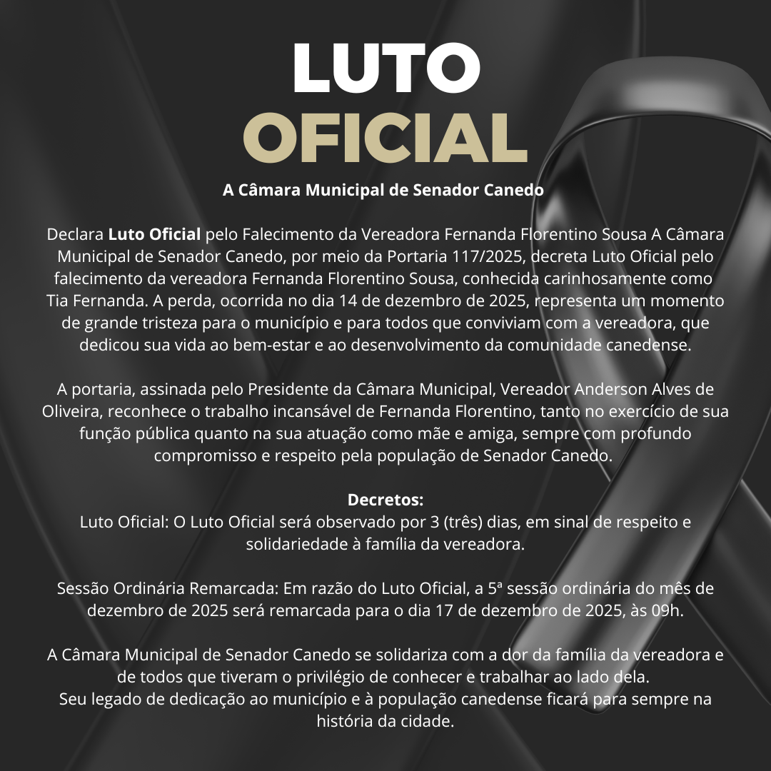 LUTO OFICIAL